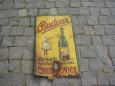 Plechová tabu?a Budvar