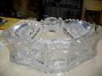 Kosoštvorcová krišt. misa
