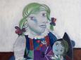 Pablo Picasso - Maya s bábikou (1938)