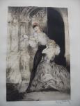 Louis Icart - Don Juan, kolorovany lept