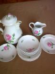 meissen porcelán-čajový servis
